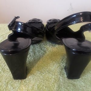 Nickels Black Patent Shoes